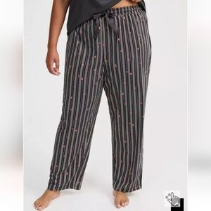 🆕️ 🌜100% COTTON PJ PANTS - STRIPED STARS & MOON🌛